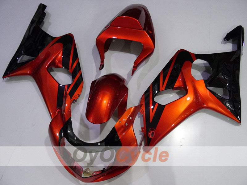 Injection Fairing kit for 00-02 GSX R1000 - Orange, Black - Factory Style #OYO87901759 Secondary image